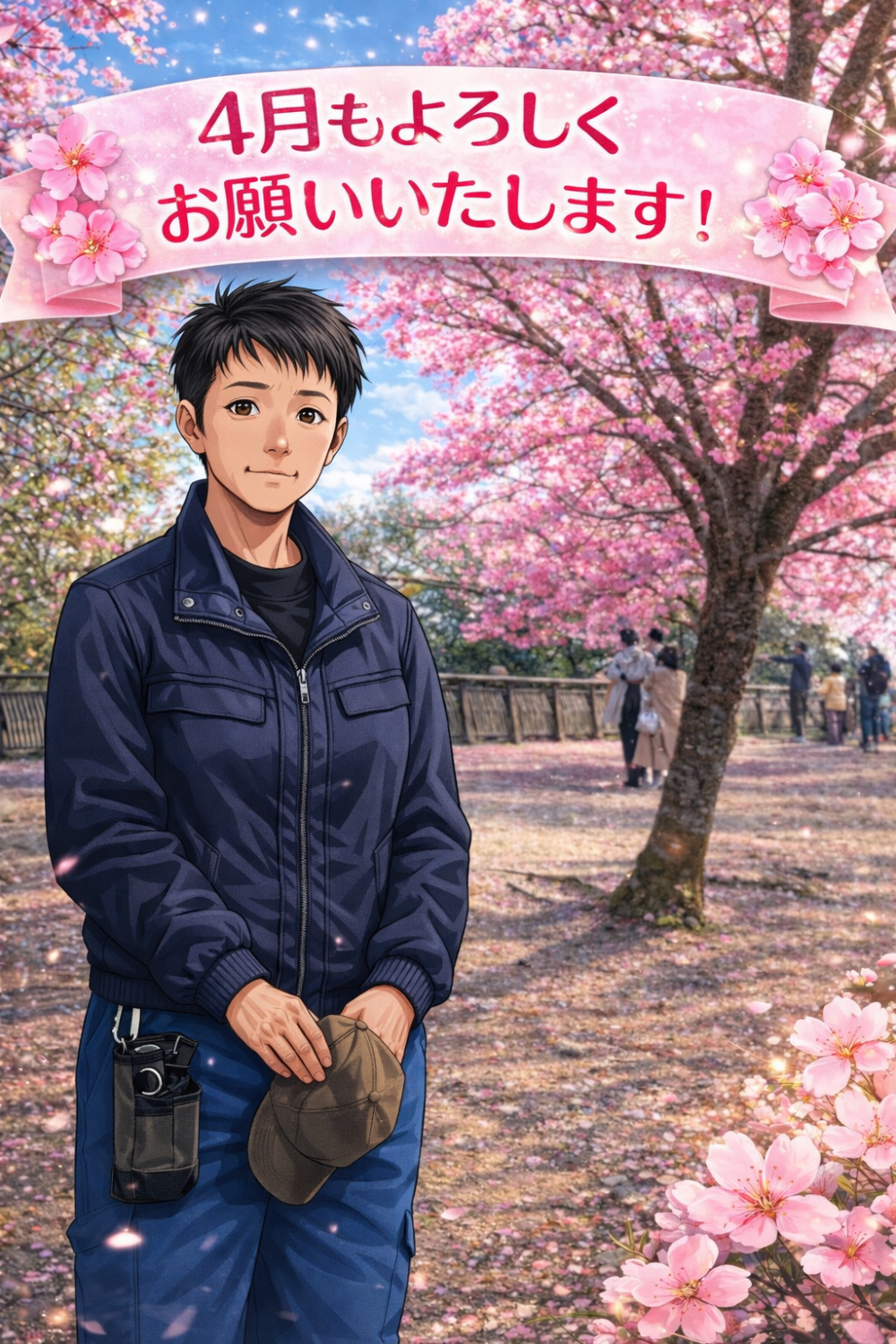 4月もよろしくお願いいたします。