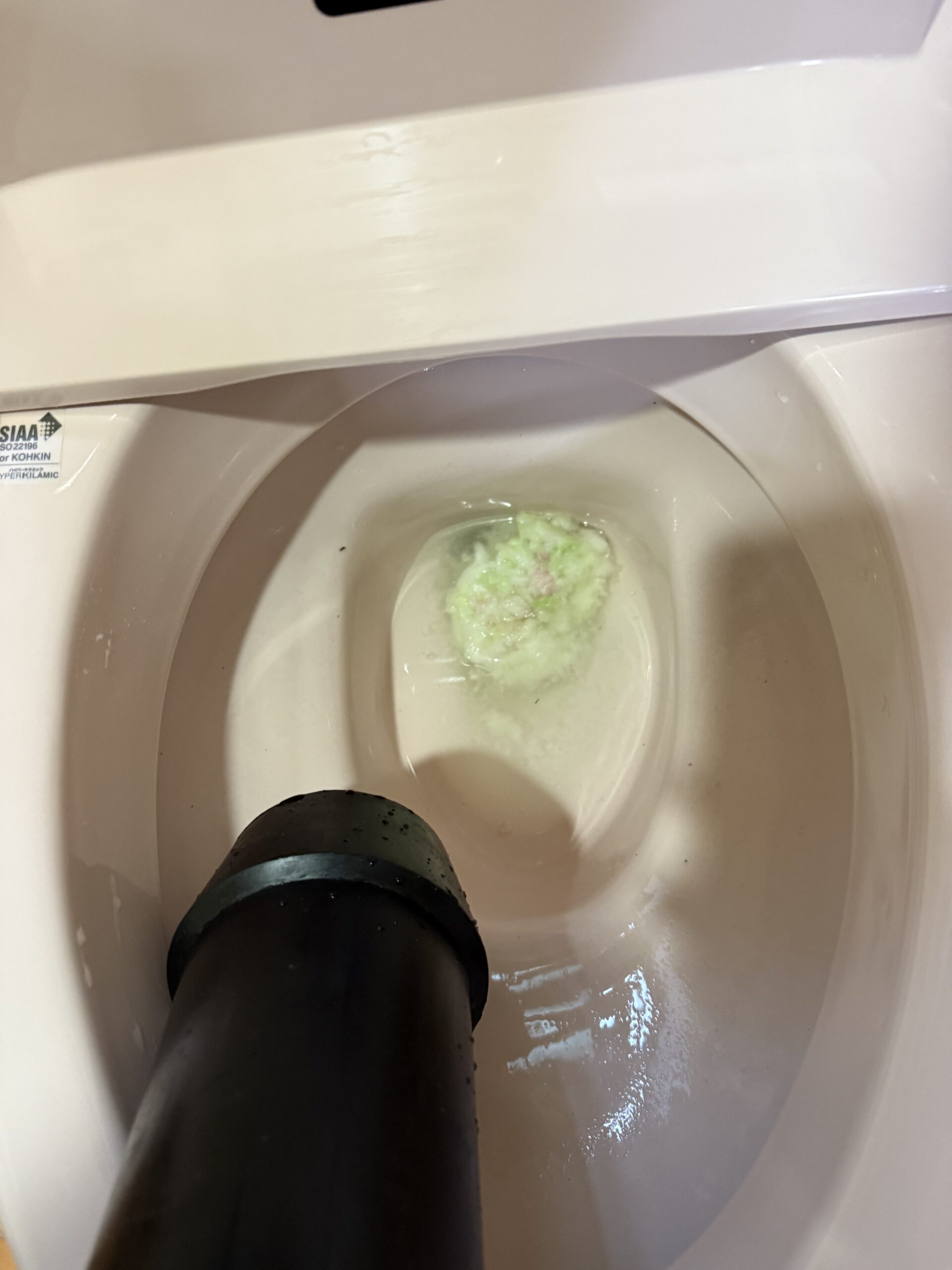 【松山市】トイレつまり除去