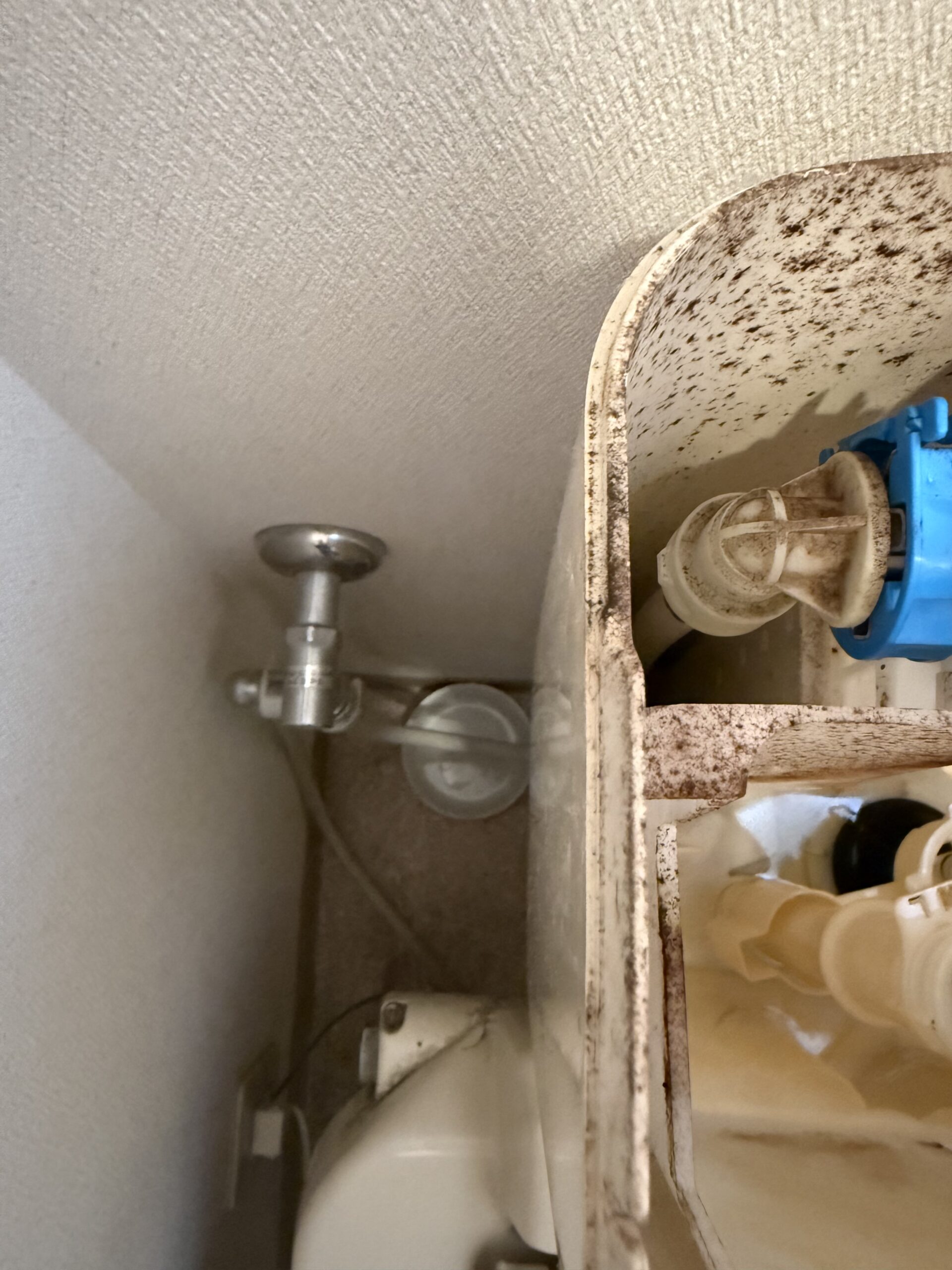 【松山市】トイレタンク下から水漏れ