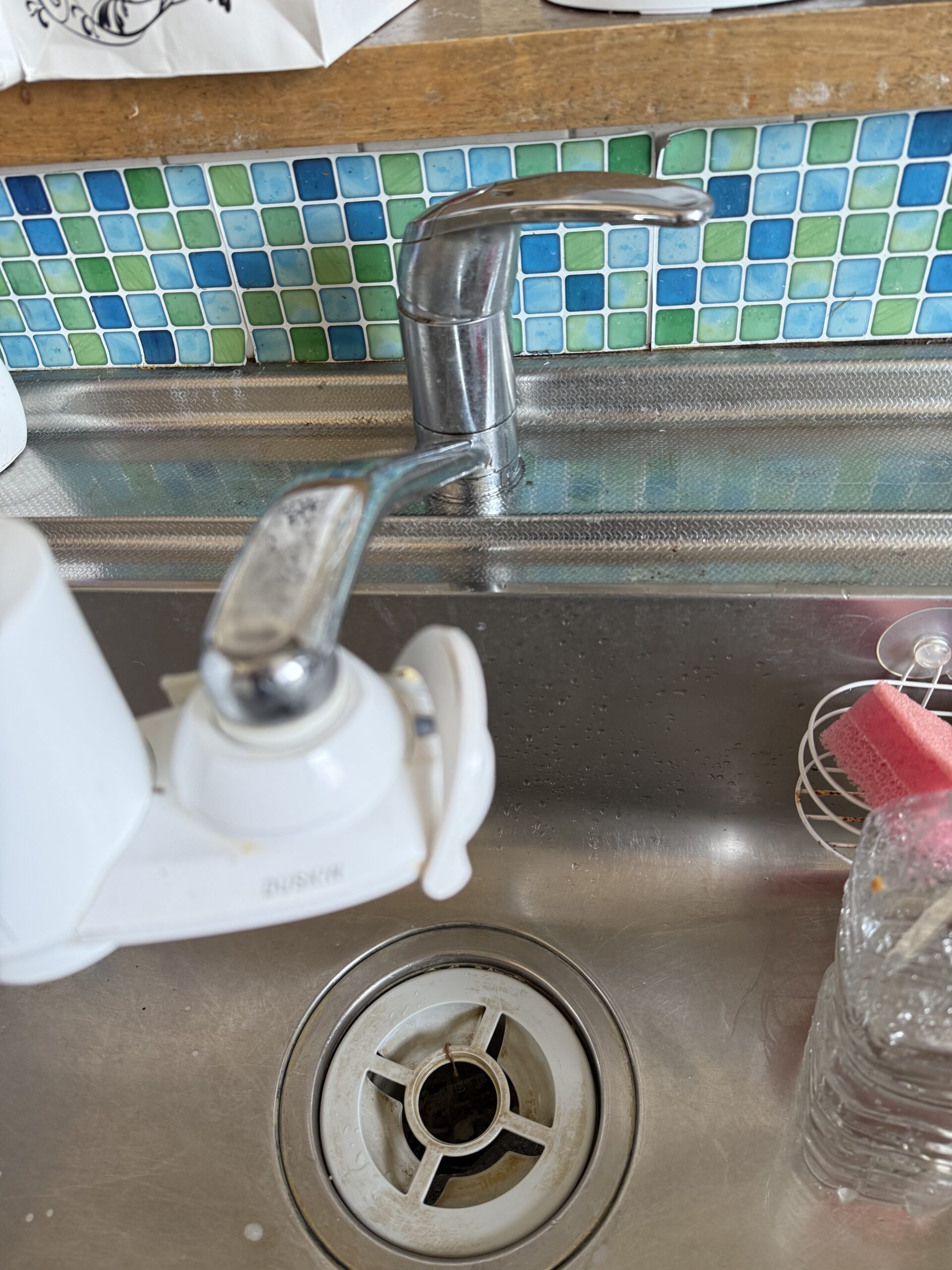 イナックス台所水栓交換