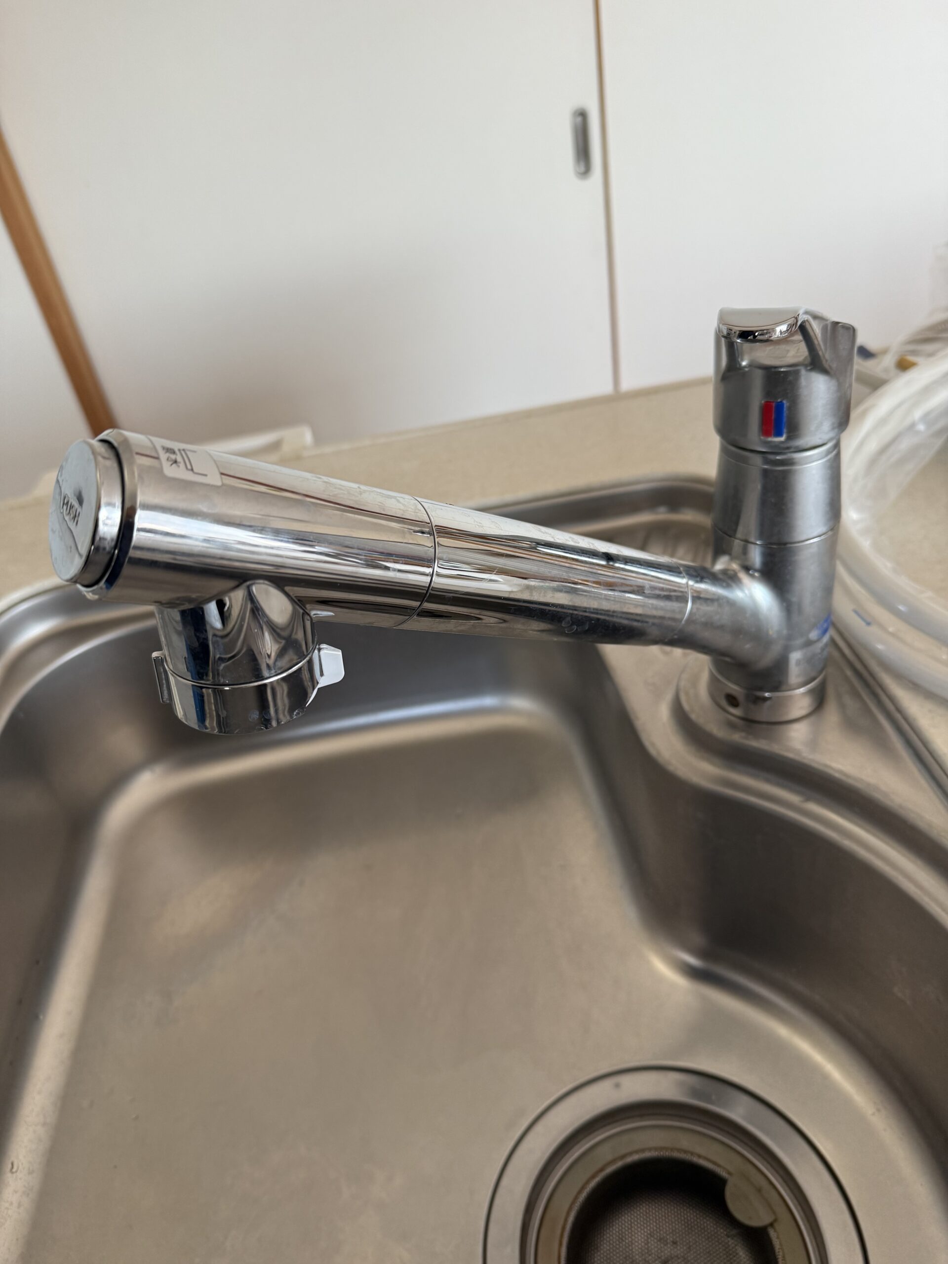 グースネック台所水栓交換