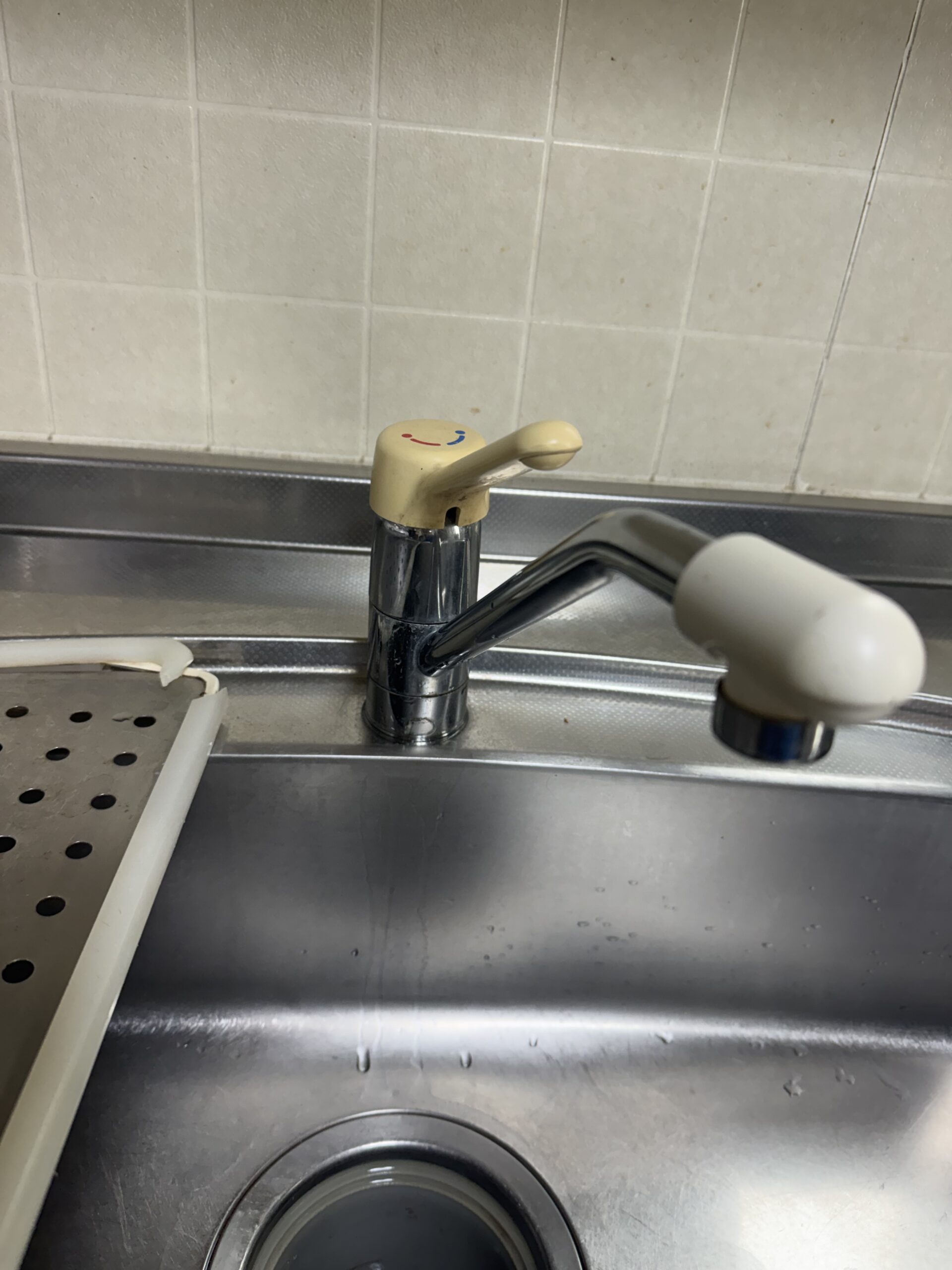 台所水栓交換